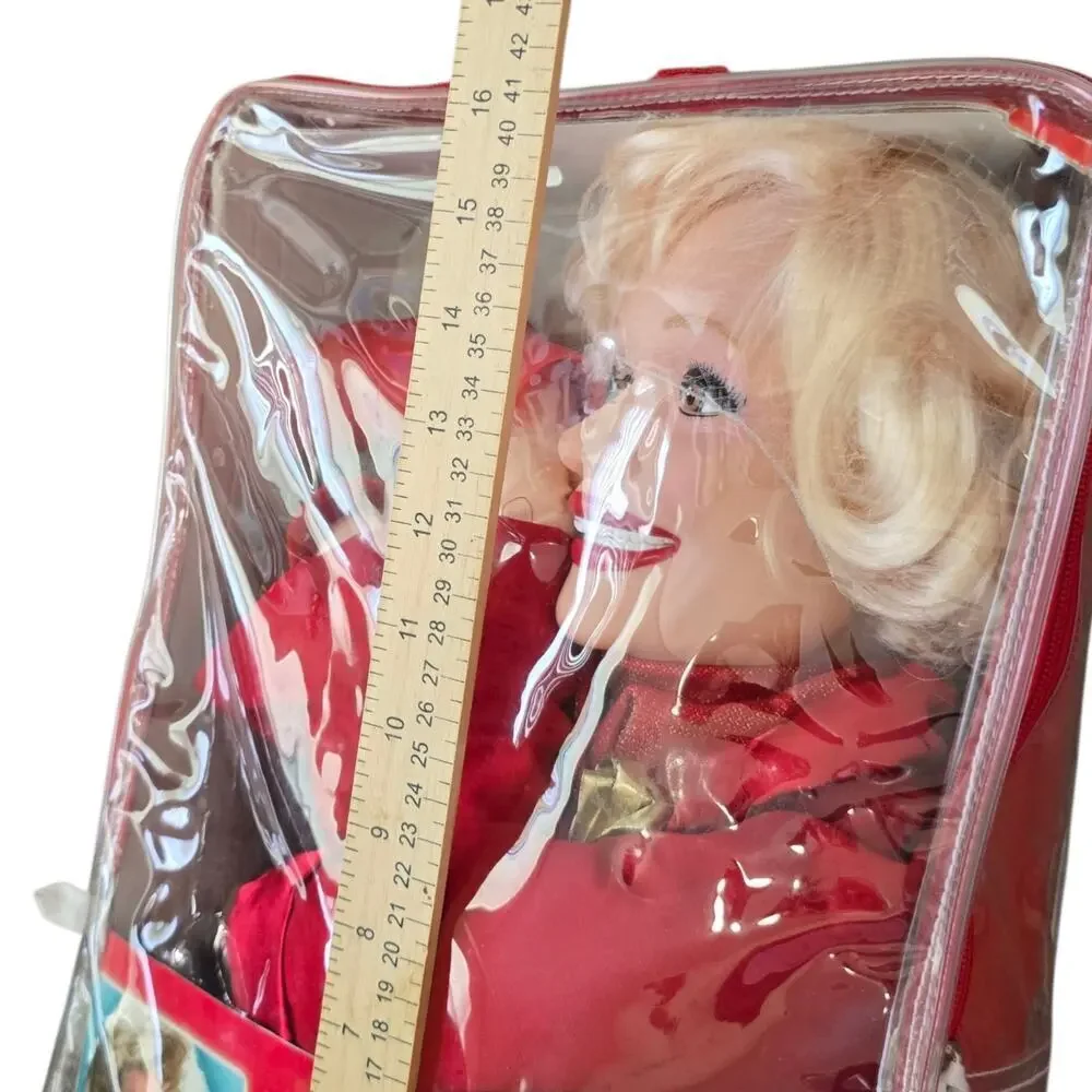 New Rare Carol Channing Ventriloquist Dummy Doll Puppet Goldberger Doll 30